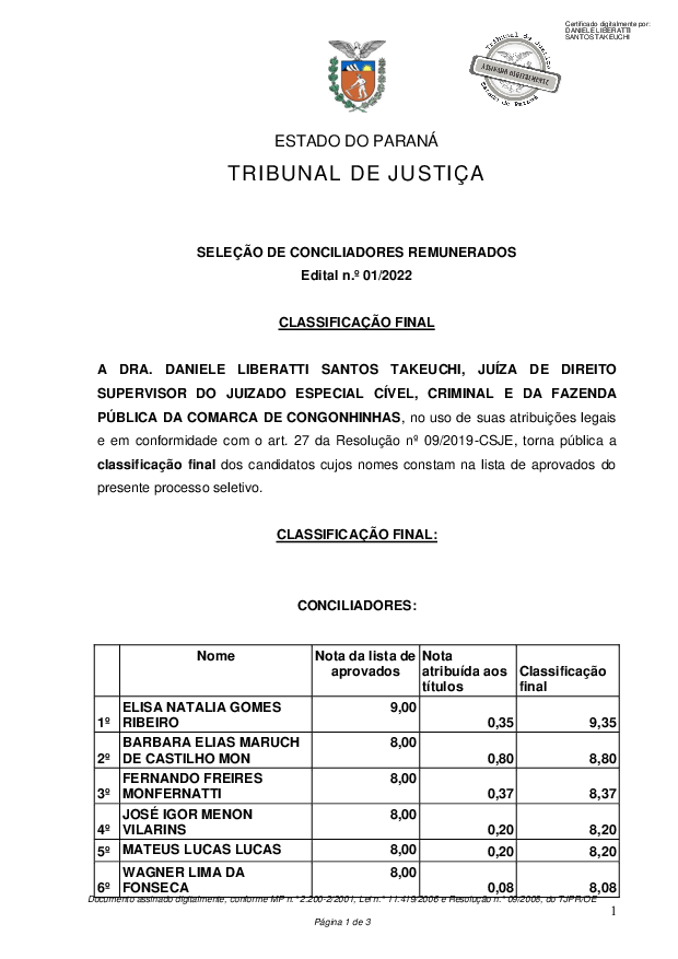 Disponibilizado em 26/02/2022