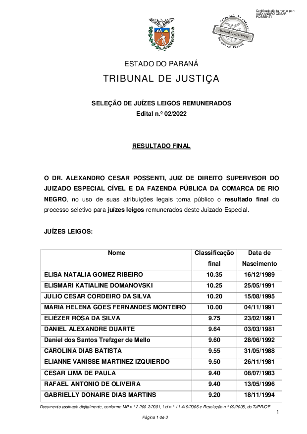 Disponibilizado em 06/04/2022